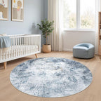DMOYEST 5ft Round Area Rug for Living Room - Image 5