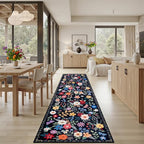 Runner Rug for Entryway: 2.6x10 Kitchen Rugs Non Slip Washable Ultra-Thin Soft - Image 4