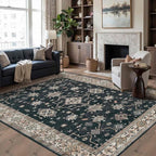 Rugxara 6x9 Area Rugs for Living Room Bedroom, Large Washable Rug, Non Slip & by Rugxara