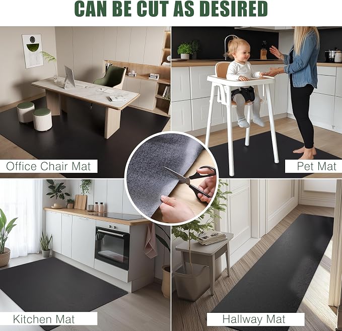 Floor Mat for Living Room, Waterproof Vinyl Floor Mat for Outdoor Indoor - Image 7