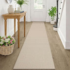 KOZYFLY Runners Rugs for Hallway 2x10, Washable Runner Rug, Woven Non Slip by KOZYFLY