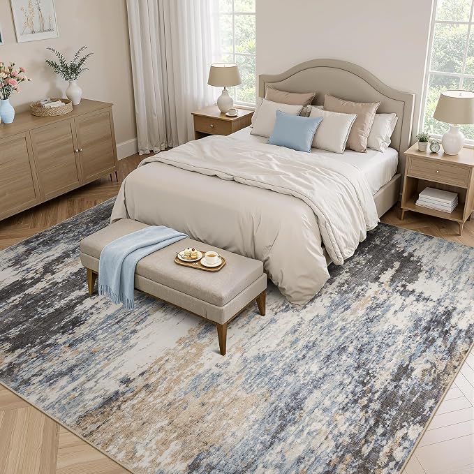 Lofus 9x12 Area Rug for Living Room, Abstract Large Rugs - Image 2