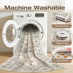 Washable 10x14 Area Rug for Living Room - Image 2