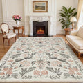 9x12 Area Rugs Washable Rug: Large Boho Living Room Rug Soft Non-Slip Low Pile by Yidanamy