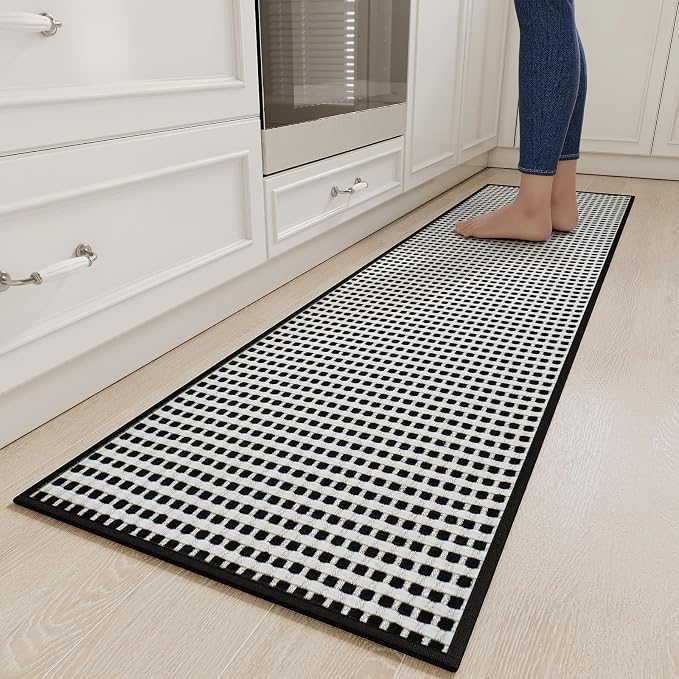 YDKGL Long Kitchen Runner Rugs Kitchen Mat Non Slip Washable, Super Absorbent by YDKGL