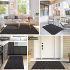 hicorfe Indoor Door Mat, Non Slip Door Mats, Absorbent Resist Dirt Entrance - Image 8