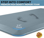 ComfiLife Anti Fatigue Floor Mat – 3/4 Inch Thick Perfect Kitchen Mat, Standing - Image 2