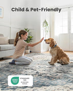 AMADA HOMEFURNISHING 2x4 Washable Area Rug, Low-Profile Entryway Rug - Image 3