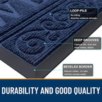 OLANLY Welcome Door Mat Indoor Outdoor Entrance, Heavy Duty Sturdy Front Door - Image 9