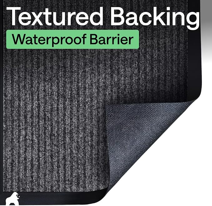 GORILLA GRIP Waterproof Traffic Guard Door Mat, 2 Pack Heavy Duty Entryway Mats - Image 6