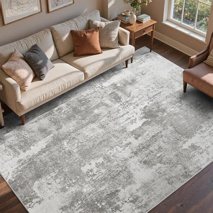8x10 Ft Large Area Rugs for Living Room, Soft Non-Slip Washable Rugs Modern - Image 3