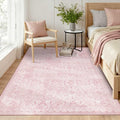 Rugxara 4x6 Rug for Living Room Bedroom, Vintage Retro Boho Area Rugs, Non Slip by Rugxara