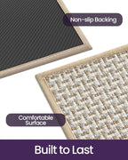 DEXI Ultra Thin Door Mat Indoor Entrance 36x56, Non Slip Rubber Backed Entryway - Image 6