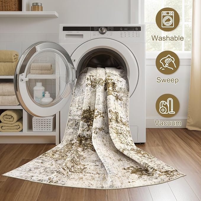 6ft Round Area Rug Living Room Rugs - Image 6