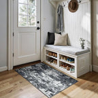 RELEANY Washable Area Rugs 3x4 Non-Slip Modern Abstract Soft by RELEANY