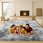 5x7 Plush Fluffy Area Rugs, Large Soft Carpet, Upgraded Non-Slip Rectangular Rug - Image 3