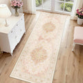 CAPALOCA Machine Washable Rugs Nursery Rug 2x6 Cute Girl Non Slip Low Pile by CAPALOCA