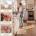 KIMODE Fall Kitchen Mats Cushioned Anti Fatigue, Non Slip Kitchen Mats - Image 6