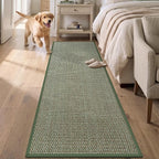 DEX Hallway Runner Rug 2'4''x8, Non Slip Rubber Backing Inside Entryway Carpet - Image 9