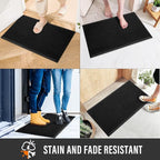 HIYARD Durable Front Door Mat, Absorbent Muddy Dirt Resist Welcome Door Mats - Image 5