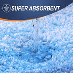 OLANLY Large Bathroom Rugs Mat 44x32, Extra Soft Absorbent Microfiber Bath Rugs - Image 3
