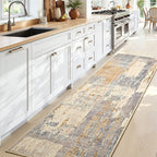 Toneed Entryway Runner Rug 2x6 for Hallway Kitchen, Washable Non-Slip Rug - Image 3