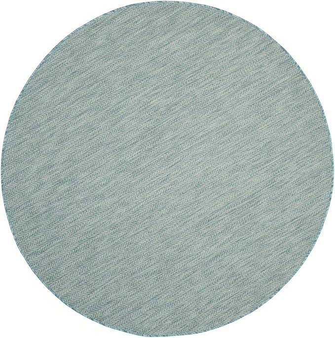 SAFAVIEH Outdoor Square Rug 6'7" - Image 3