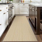 IOHOUZE Washable Runner Rug 3x8 Non Slip Rubber Backed Wide Hallway Runner - Image 7