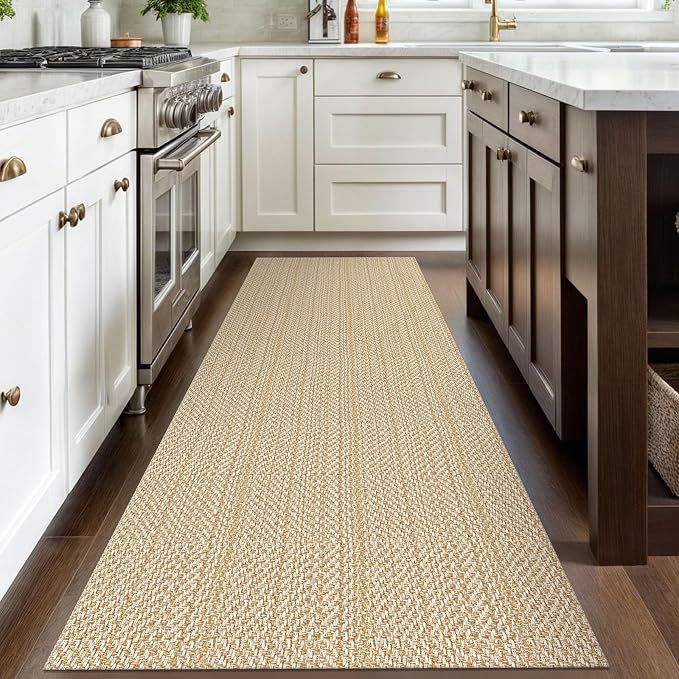 IOHOUZE Washable Runner Rug 3x8 Non Slip Rubber Backed Wide Hallway Runner - Image 7