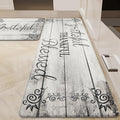 HEBE Anti Fatigue Kitchen Mat Set of 2 Non Slip Cushioned Kitchen Mats by HEBE