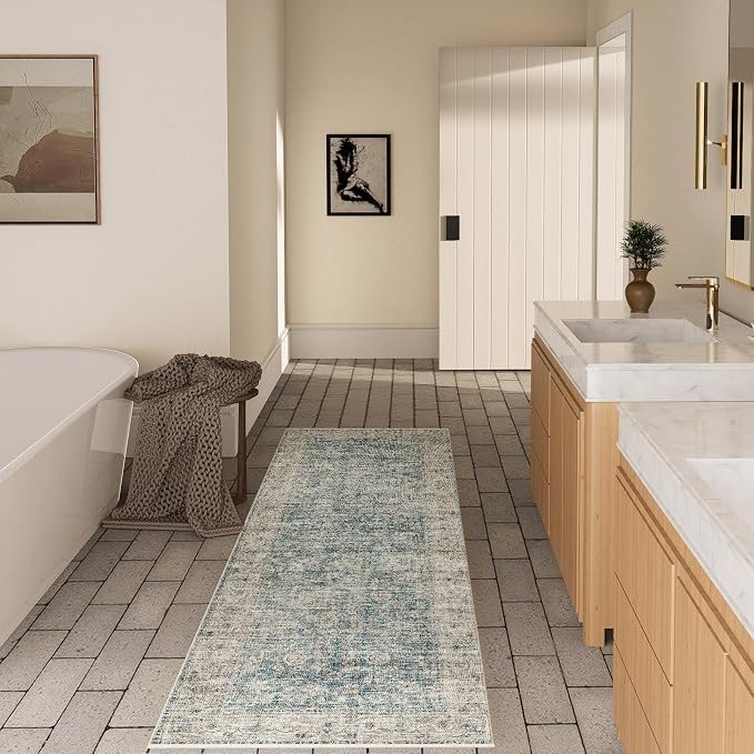 Washable Kitchen Rug Runners for Hallways: 2'x10' Bedroom Rug - Image 5