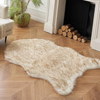 MIULEE 3x5 Feet Faux Fur Sheepskin Rug, Luxury Fluffy Area Rugs - Image 3
