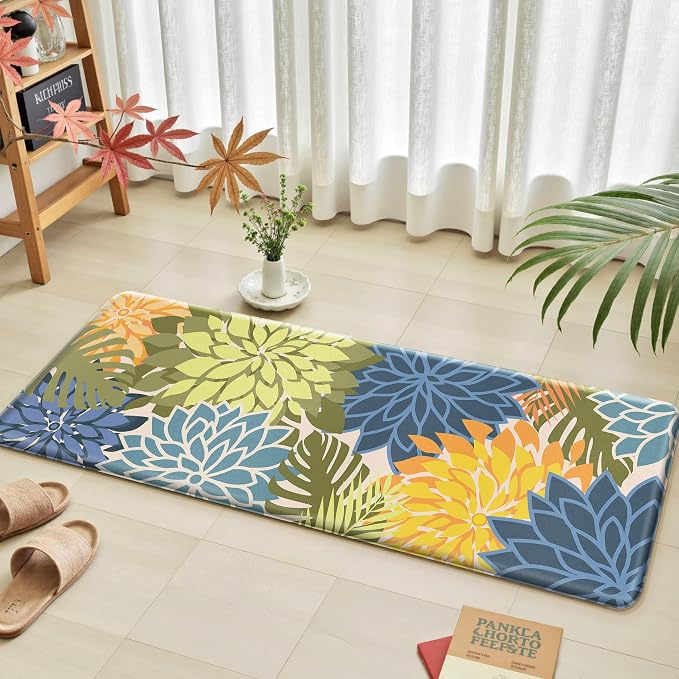 Arenarug Kitchen Mats for Floor 2PCS Cushioned Anti Fatigue Kitchen Mats - Image 3