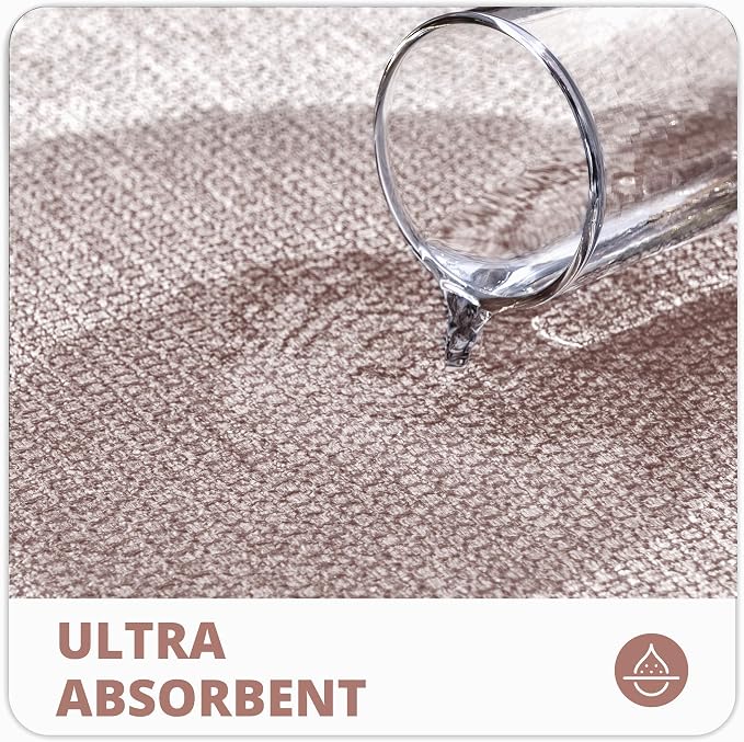 Bath Mat, Ultra Thin Bathroom Runner Rugs, Large Bath Mats - Image 4