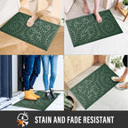 HIYARD Front Door Mat, Absorbent Dirt Trapping Welcome Door Mat Indoor Outdoor - Image 4