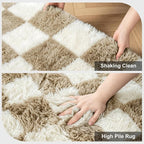 Shag Runner Rug for Bedroom Living Room 2x6 Upgrade Non-Slip Fluffy Soft - Image 5