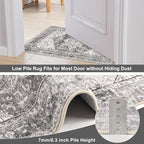 Yamaziot Washable Runner Rug, 2x6 Non-Slip Boho Vintage Hallway Rug Runner - Image 4