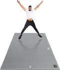 GXMMAT Large Exercise Mat 6'x4'/6'x5'/6'x6', Thick Workout Mats by GXMMAT