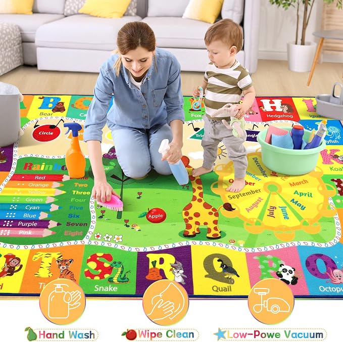 Chicrug Educational Kid Area Rug - Image 7