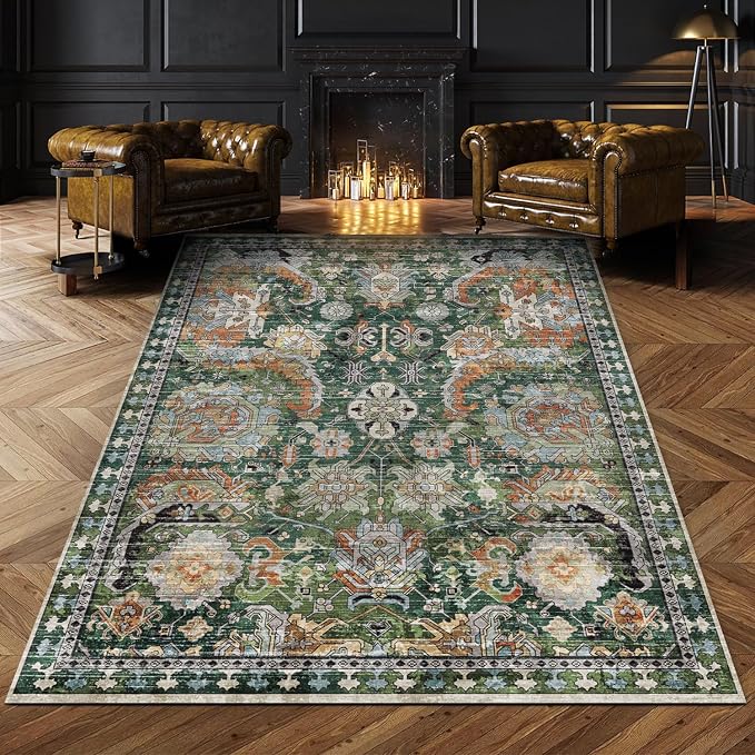 RUGSURE Washable Area Rugs by RUGSURE