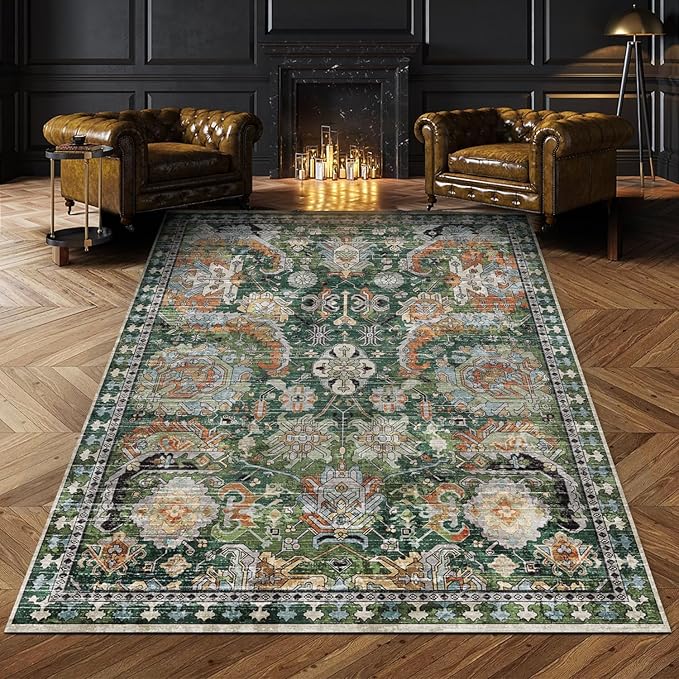RUGSURE Washable Area Rugs by RUGSURE