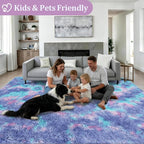8x10 Area Rugs for Living Room Bedroom: Ultra Soft Fluffy Shag Rug Upgrade - Image 4