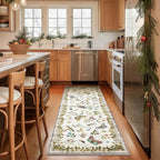 Machine Washable Kitchen Runner Rugs: 2'6"x8' Hallway Runner Stain Resistant - Image 2