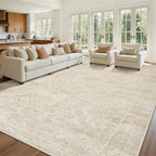 8x10 Area Rugs for Living Room Rug Washable: Abstract Large Rug for Dining Room - Image 9