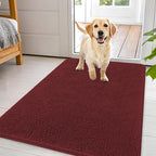 OLANLY Dog Door Mat for Muddy Paws 44x32, Absorbs Moisture and Dirt, Absorbent by OLANLY