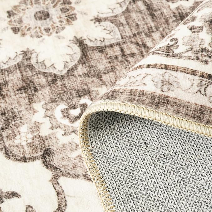 Washable Oriental Hallway Runner Rug - Image 4