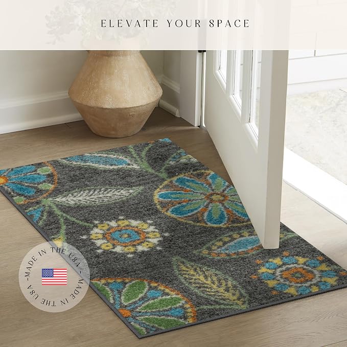 Maples Rugs Reggie Floral Kitchen Rug - Image 3