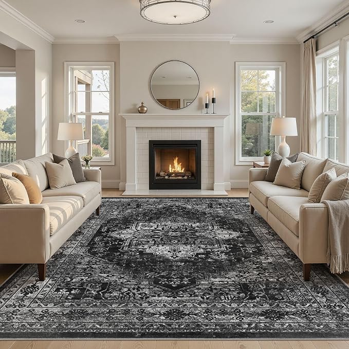 UERMEI 10x14 Area Rug Living Room Rugs - Image 7
