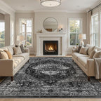 UERMEI 10x14 Area Rug Living Room Rugs - Image 7