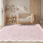 GarveeHome Scalloped Washable Rugs 10x13 Rug - Image 2